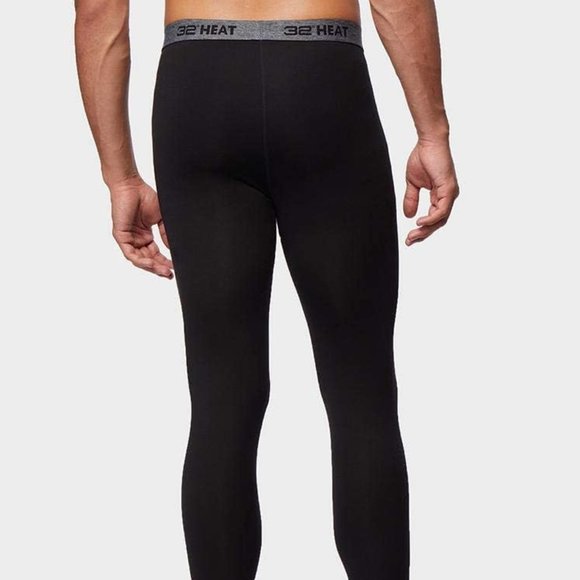 Men's 32 Degrees HEAT Base Layer Pant Black Size Large - Picture 11 of 13